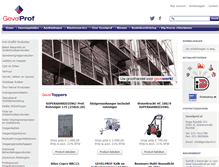Tablet Screenshot of gevelprof.nl